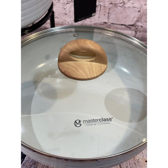 Master Class 4 Pc. Cookware Set Gray W/shimmer interior - Picture 2 of 9